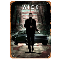 John Wick Tin Sign