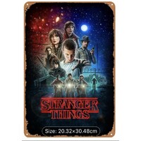 Stranger Things Tin Sign