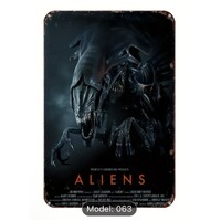 Aliens Queen Tin Sign
