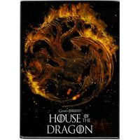 House of the Dragon Refrigerator Magnet - Flaming Targaryen Sigil Game of Thrones