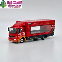 Pop Race 1/64 Scale -EVA Racing Trans Porter Hino 500 (EVA-02) (Macau Grand Prix Commemorative Edition)