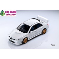 Furuya 1/64 - Impreza WRX STI(Hawkeye) GD Sedan Baby Driver Pearl White