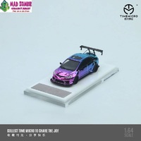 Time Micro 1/64 Scale - Civic FD2, Track Edition Modified. Chrome Purple Blue
