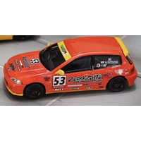 Street Weapon 1/64 Scale - Honda Civic EG6 Orange Zero Fighter