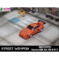 Street Weapon 1/64 Scale - Porsche KS-R 911 Jagermeister
