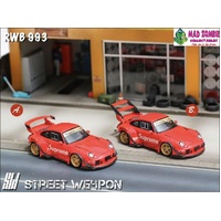 Street Weapon 1/64 Scale - RWB993 Supreme GT Wing or High Tail - PRE-ORDER