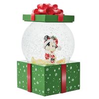Department 56 Disney Mickey Mouse Christmas Snow Globe