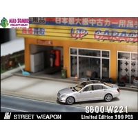 Street Weapon 1/64 Scale - S65L (W221) Silver - PRE-ORDER