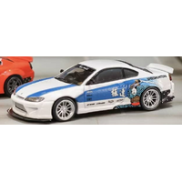 Silvia S15, Pandem Rocket Bunny Modified White Blue
