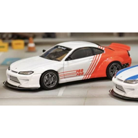 Silvia S15, Pandem Rocket Bunny Modified. White-Orange