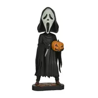 Scream Ghost Face with Pumpkin - 8” Head Knocker Figure