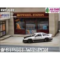 Street Weapon 1/64 Scale - RWB Levin AE86 Fujiwara - PRE-ORDER