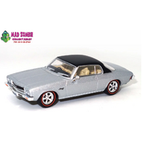 Aussie Road Ragers 1/64 1973 HQ MONARO LS COUPE - Silver/Black