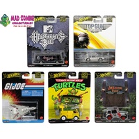 Hot Wheels 1/64 Pop Culture K Case 2025 Assortment (PRE-ORDER)