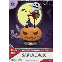 Disney The Nightmare Before Christmas - Beast Kingdom Mini D Stage Series MDS-009 - Santa Jack