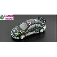 Mini Station 1/64 Scale - Ken Block Rally Edition 43# Livery Focus RS(White Rims) - (PRE-ORDER)