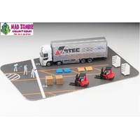 Tomytec 1/150 Truck Collection Logistics Site Wing Van Set G Vantec