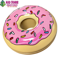 Simpsons Tinned Strawberry Candy - Donut