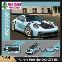 Aurora Model 1/64 Scale - Porsche 911-992 GT3 RS GT Mason Blue - Limited to 499 Pieces World Wide