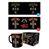 Guns N' Roses Heat Changing Mug - Cross