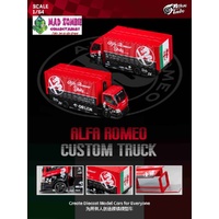 Micro Turbo 1/64 - 300 Series II - Custom Gull Wing Truck Alfa Romeo Livery - (PRE-ORDRE)