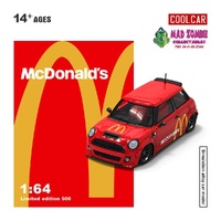 Cool Car 1/64 - Mini Cooper (R56) Mcdonalds Livery (Limited to 500pcs World Wide) - PRE-ORDER