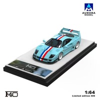 Aurora Model 1/64 Scale - F40 Widebody Tiffany Blue - (Limited to 499 Pieces World Wide) - PRE-ORDER