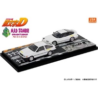 Modelers - Initial D Set Vol.21 Itsuki Takeuchi Levin (AE85) & Kenji 180SX - (PRE-ORDER)