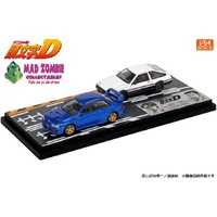 Modelers - Initial D Set Vol.22 Takumi Fujiwara Trueno (AE86) & Bunta Fujiwara Impreza (GC8) - (PRE-ORDER)