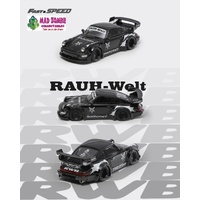 Fast and Speed 1/64 Scale - RWB964 Wide Body Black Baphomet - (PRE-ORDER)