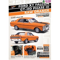Classic Carlectables 1/18 Scale - Ford XY Falcon GT-HO Phase III - Raw Orange (Limited to 1000 Pieces World Wide) - (PRE-ORDER)