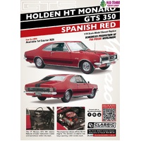 Classic Carlectables 1/18 Scale - Holden HT Monaro GTS 350 Spanish Red (Limited to 852 Pieces World Wide) - (PRE-ORDER)