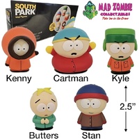South Park Elementary Bus Vinyl 2.5" Action Figure Set