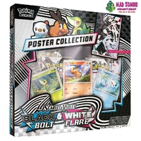 Pokemon TCG: Scarlet and Violet Black Bolt & White Flare Poster Collection