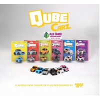 MINI GT QubeCarz - Set of 6 (FACTORY SEALED WITH CHANCE OF A CHASE) - PRE-ORDER
