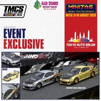 Inno 64 - TMCS Event Special Inno Silvia S15 Top Secret Chrome Silver (POSSIBLE CHASE VARIANT SUPPLIED) - (PRE-ORDER)