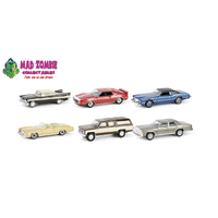 Greenlight 1/64 - Showroom Series 6 (FACTORY SEALED SET OF SIX) - (PRE-ORDER)