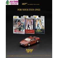 MINI GT 1/64 - Lotus Esprit Turbo Copper Fire Metallic "For Your Eyes Only" / English Blister Packaging - PRE-ORDER