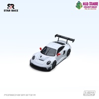 Star Race 1/64  - Porsche 911 GT3 R - White  (PRE-ORDER)