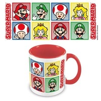 Super Mario Coffee Mug - Red Coloured