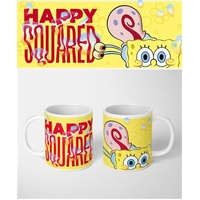 Spongebob Squarepants Coffee Mug - Happy Squared White