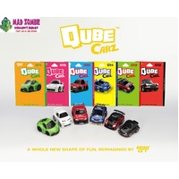 MINI GT Qube Carz - Series 3 (SET OF 6 FACTORY SEALED WITH CHANCE OF A CHASE)