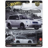 Hot Wheels 1/64 Car Culture 2025 J Case – HW FAST WAGONS - Subaru Forrester STI