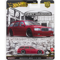 Hot Wheels 1/64 Car Culture 2025 J Case – HW FAST WAGONS - Mercedes-Benz E 36 AMG