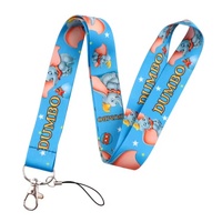 Disney Dumbo Lanyard Keychain Strap