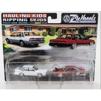 OZ Wheels 1:64 FSD Hauling Kids & Ripping Skids Twin Pack - Holden VL Calais Commodore