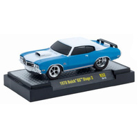 M2 Machine 1/64 Scale Ground Pounders Release 32 - 1970 Buick GS Stage 2