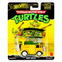 Hot Wheels 1/64 Pop Culture K Case 2025 - TMNT - Party Wagon