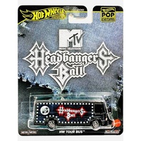 Hot Wheels 1/64 Pop Culture K Case 2025 - MTV Headbangers Ball - HW Tour Bus