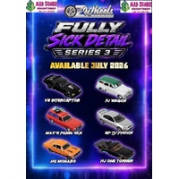 Oz Wheels - Fully Sick Detail OZ Wheels Release 3 Set of 6 (Chance of a Chase) - PRE-ORDER